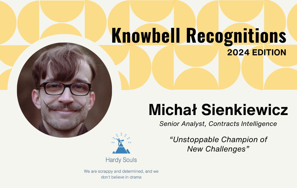 KnowbellPrize Michal Sienkiewicz